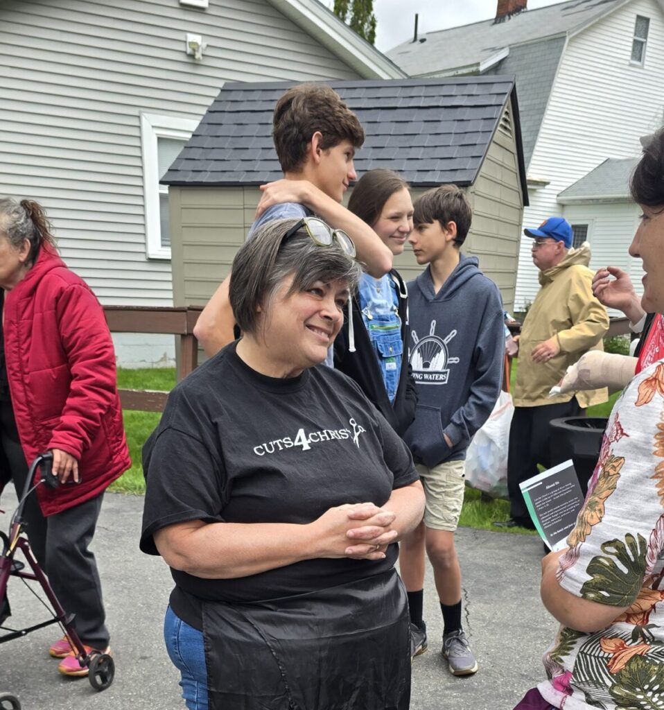 our founder at the lighthouse event