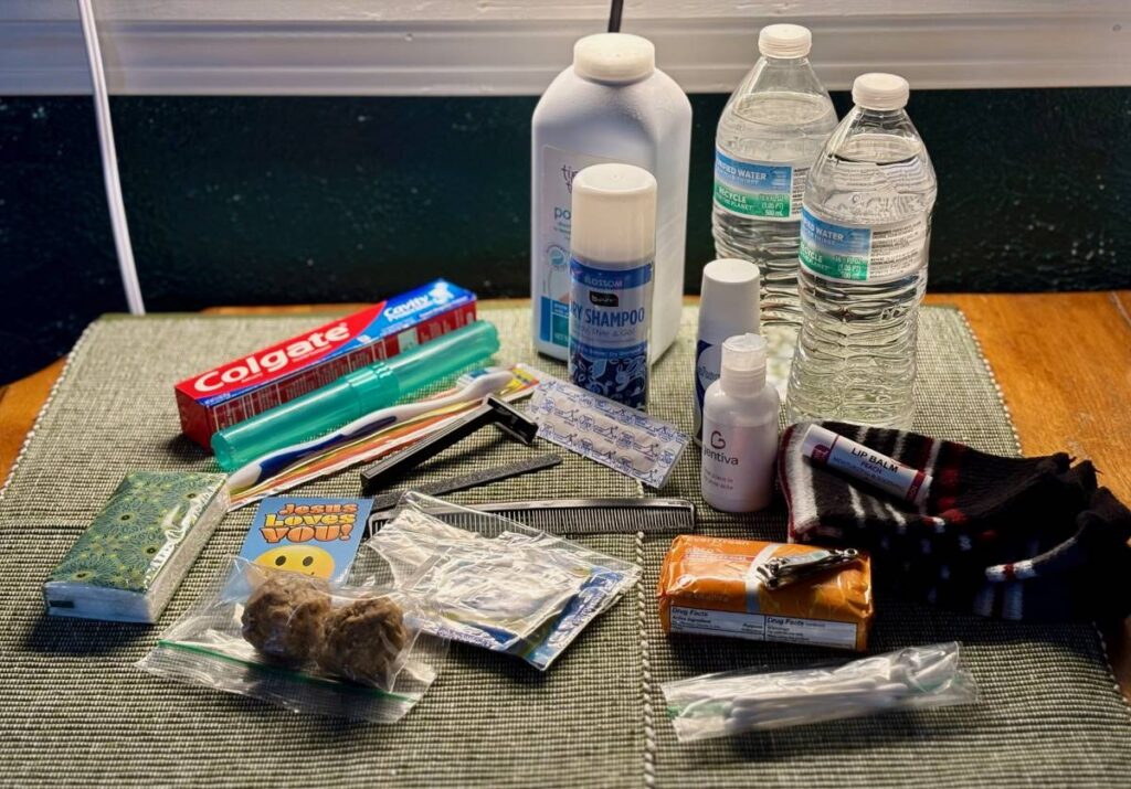 Supplies we need desperately to give to the less fortunate