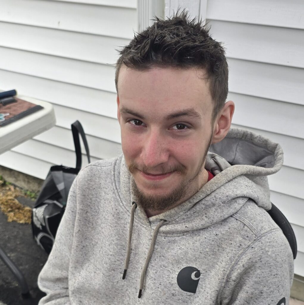 After haircut transformation at Cuts 4 Christ Lighthouse event