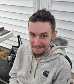 Johnathan getting a haircut